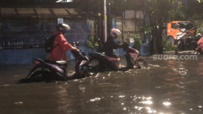 Tiga Ruas Jalan di dalam Jakarta Utara Terendam Banjir Usai Diguyur Hujan Lebat