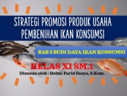Strategi Pengembangan Produk Ikan Untuk Segmen Pasar Tertentu